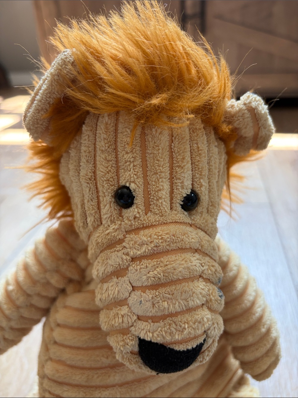 JELLYCAT Medium Cordy Roy Lion Plush Stuffed Animal Corduroy 15" - Picture 2 of 7